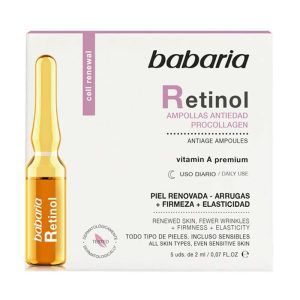 آمپول رتینول باباریا مدل ANTIEDAD PROCOLLAGEN بسته ۵ عددی